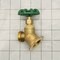 Thrifco Plumbing 1/2 Inch FIP x 3/4 Inch GHT Brass Flanged Threaded Sillcock Val 6415126 - alternate 5